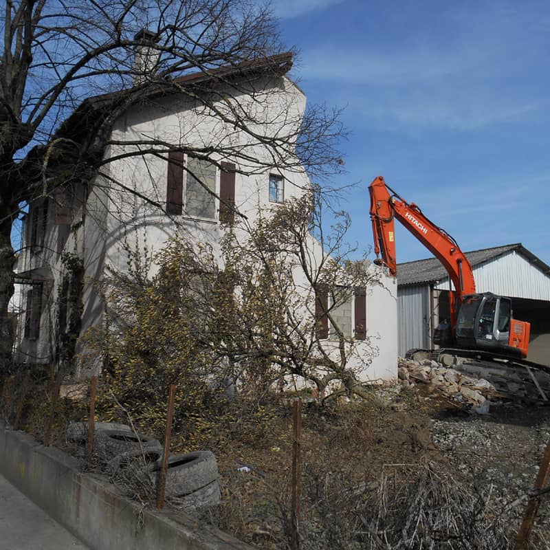 démolition bâtiment BTP 74