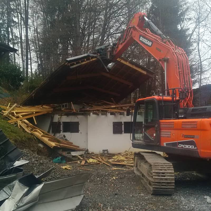 démolition bâtiment BTP 74