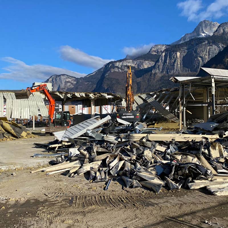 traitements des matériaux de chantiers 74